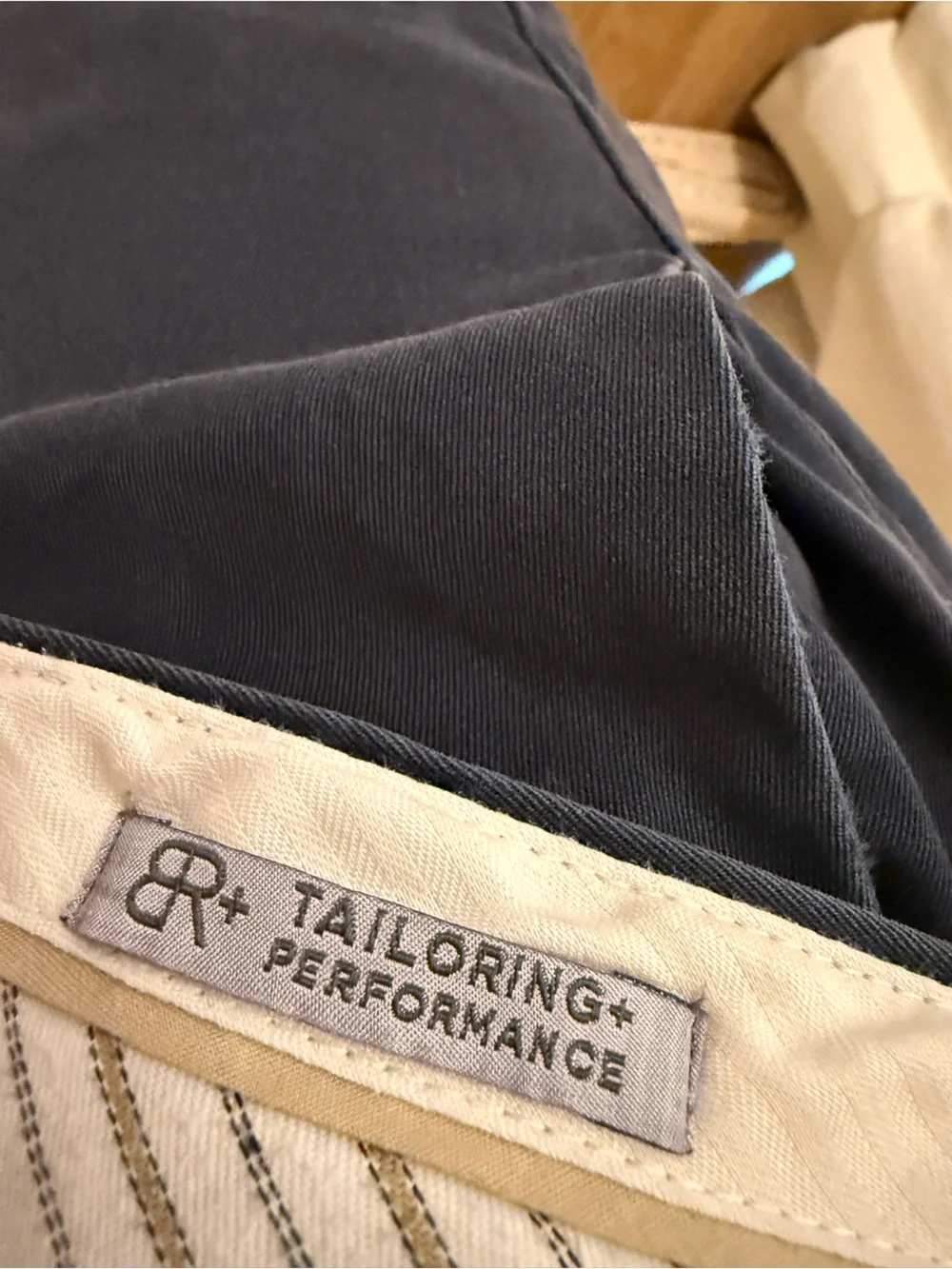 Banana Republic Dark Navy Men’s Straight Chinos